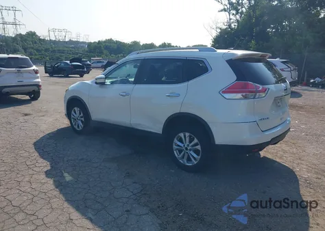 2016 Nissan Rogue Sv from USA, damaged, VIN KNMAT2MV4GP604262